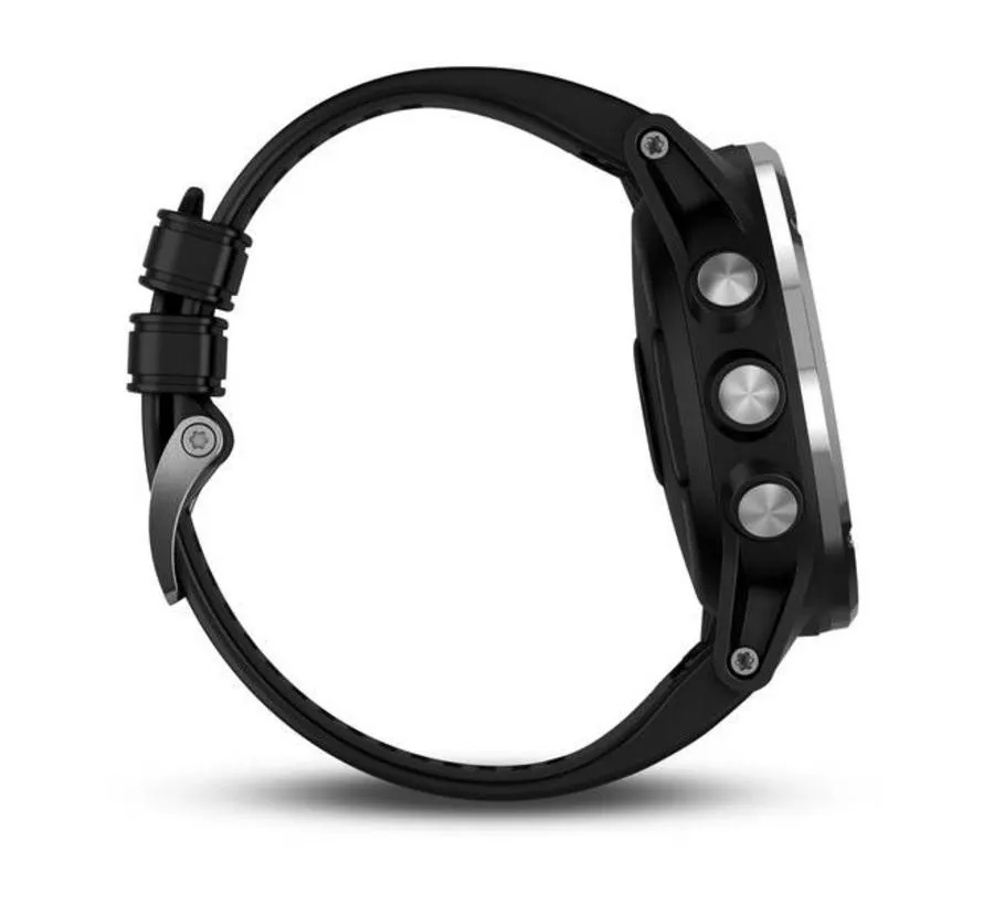 Descent Mk1 zilver-saffier with zwarte band