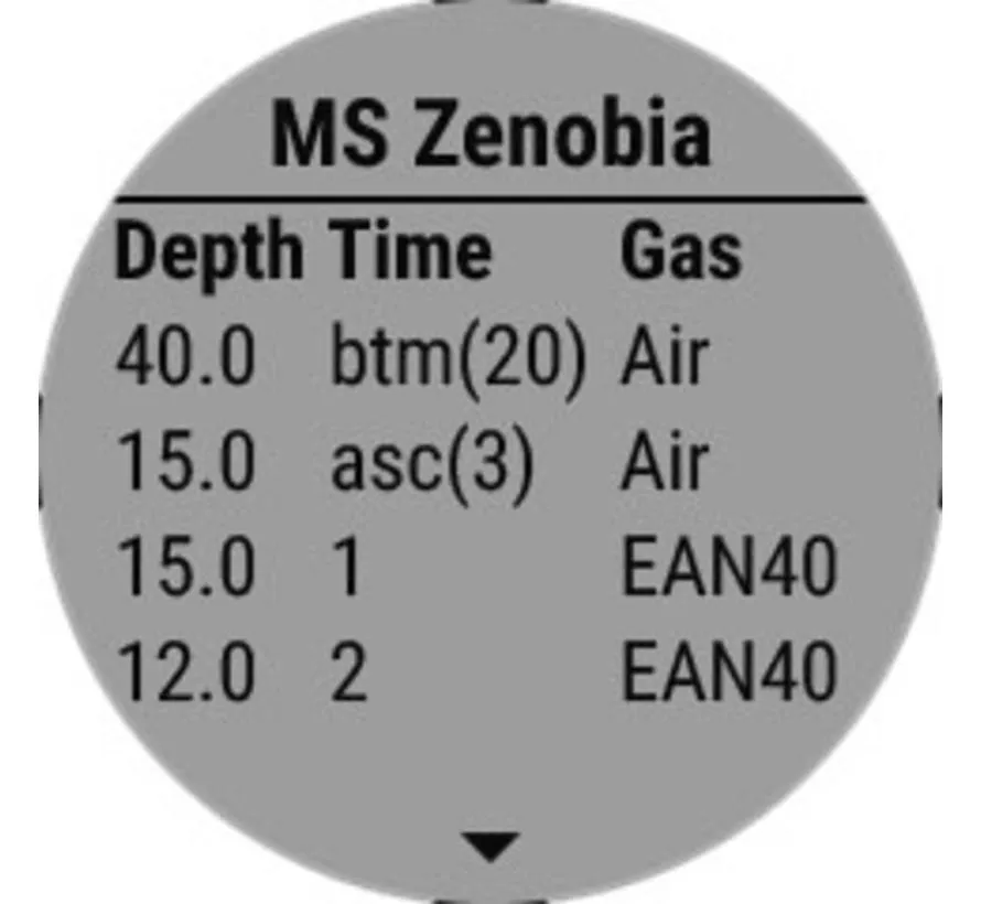Descent Mk1 zilver-saffier mit zwarte band