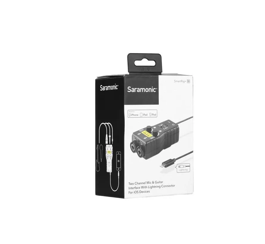 SmartRig+ DI 2 kanaals Mic and Gitaar Interface for iOS apparaat