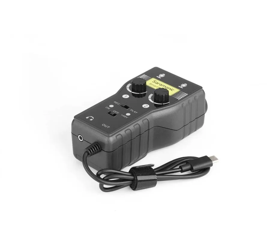 SmartRig+ UC 2 kanaals Mic und Gitaar Interface für Android apparaat