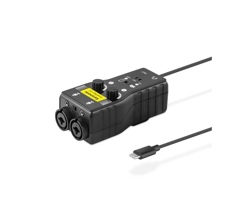 SmartRig+ UC 2 kanaals Mic and Gitaar Interface for Android apparaat