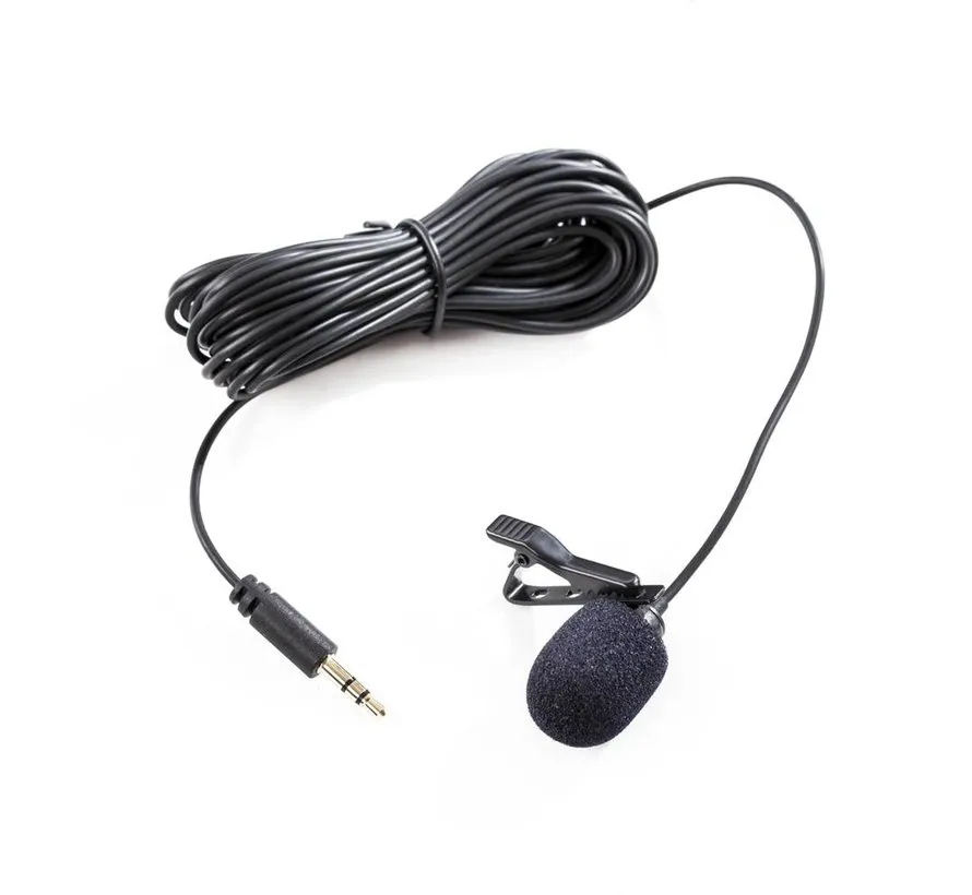 SR-XMS2 stereo daspeld Mikrofon, 6m Kabel, 3.5mm TRS connector