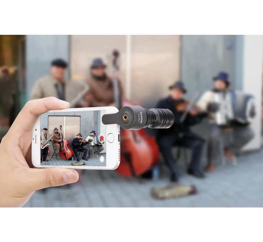 SmartMic+ compact TRRS condensator microphone