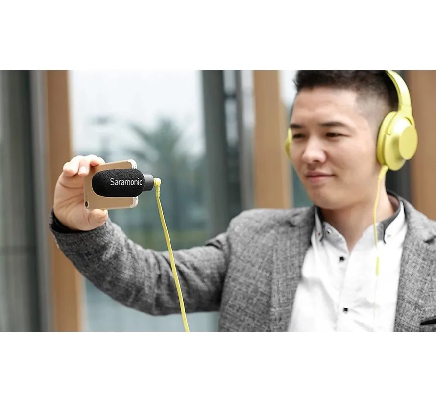 SmartMic+ DI compact condensator Mikrofon mit lighting aansluiting