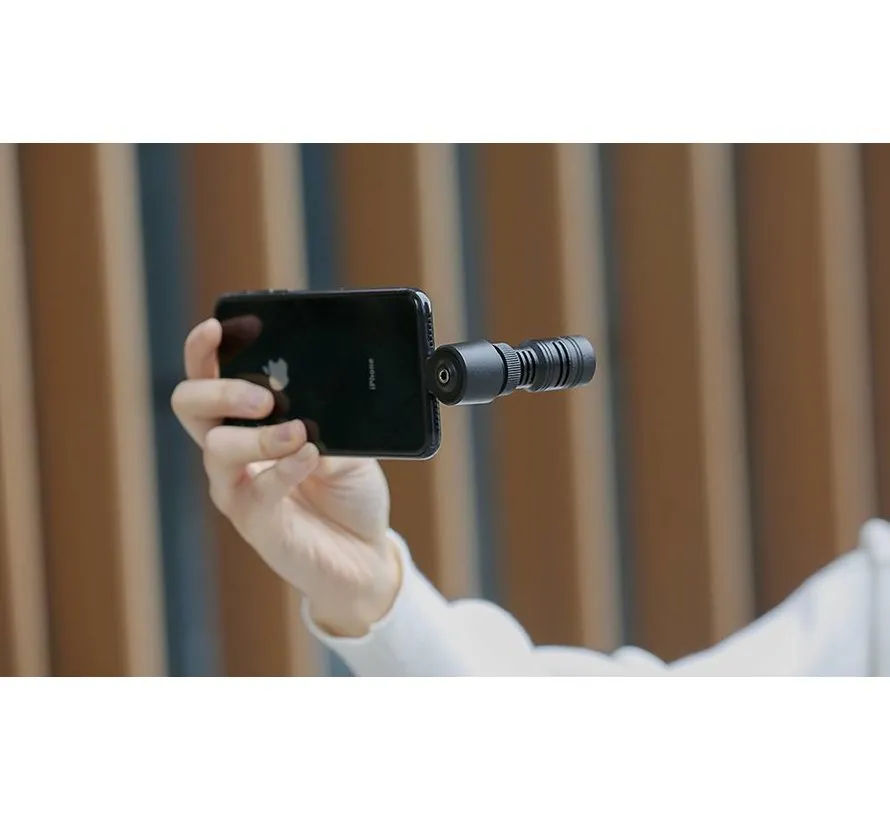 SmartMic+ DI compact condensator Mikrofon mit lighting aansluiting