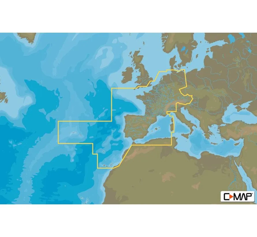 centraal and west Europa Continental - 4D