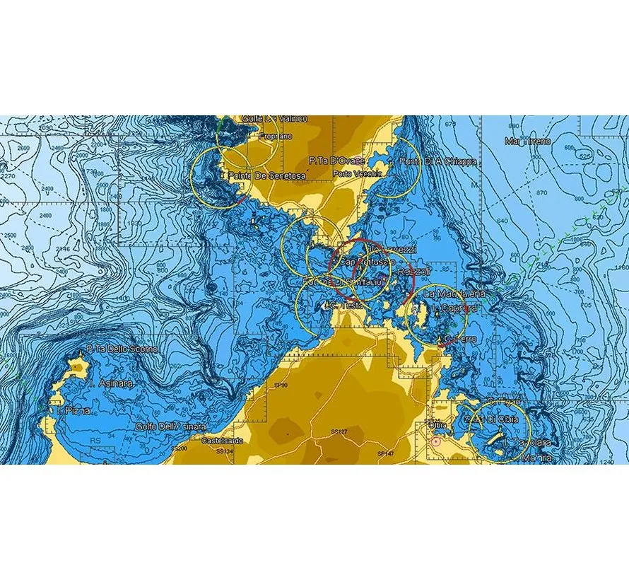 kaart Noord- en Centraal-Europa Continentaal