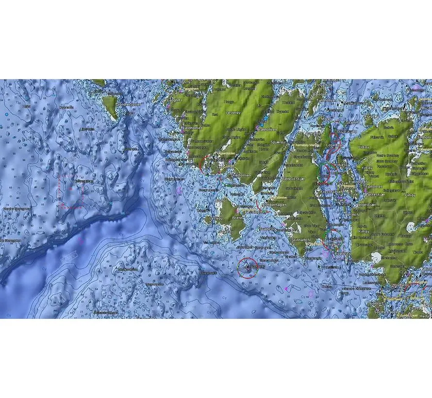 Karte Nord- und Mitteleuropa Kontinental