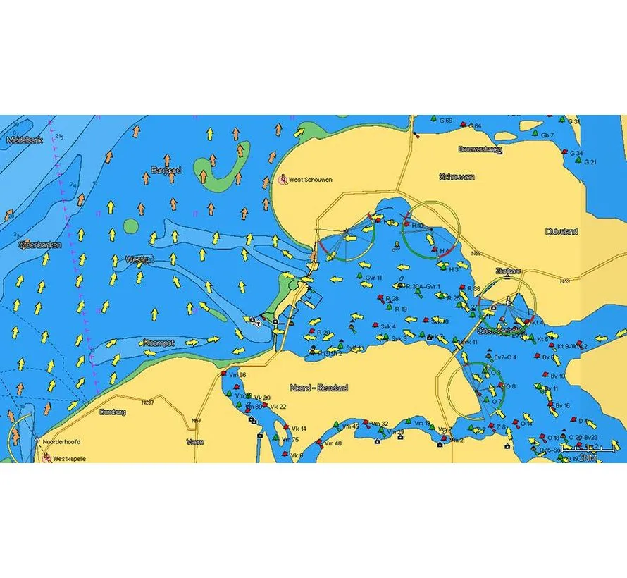 Karte Nord- und Mitteleuropa Kontinental