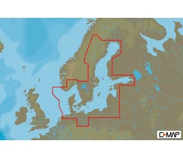C-Map Baltische Zee and Denemarken - 4D
