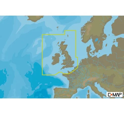 C-Map VK, Ierland und het Kanaal - 4D