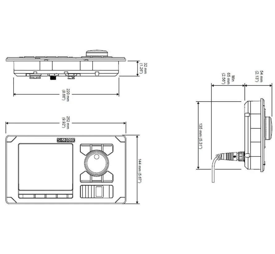 AP70 MK2 Professioneller Autopilot