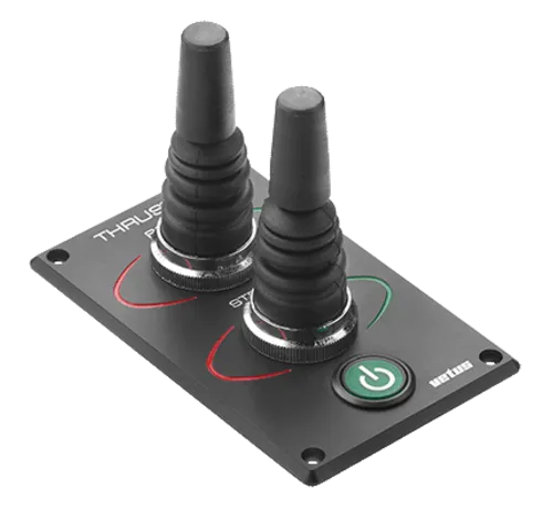 Vetus Panel mit 2 Joysticks für hydraulische Bug- und Heckstrahlruder