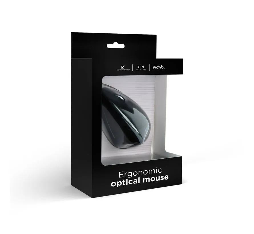 ergonomische Maus zwart
