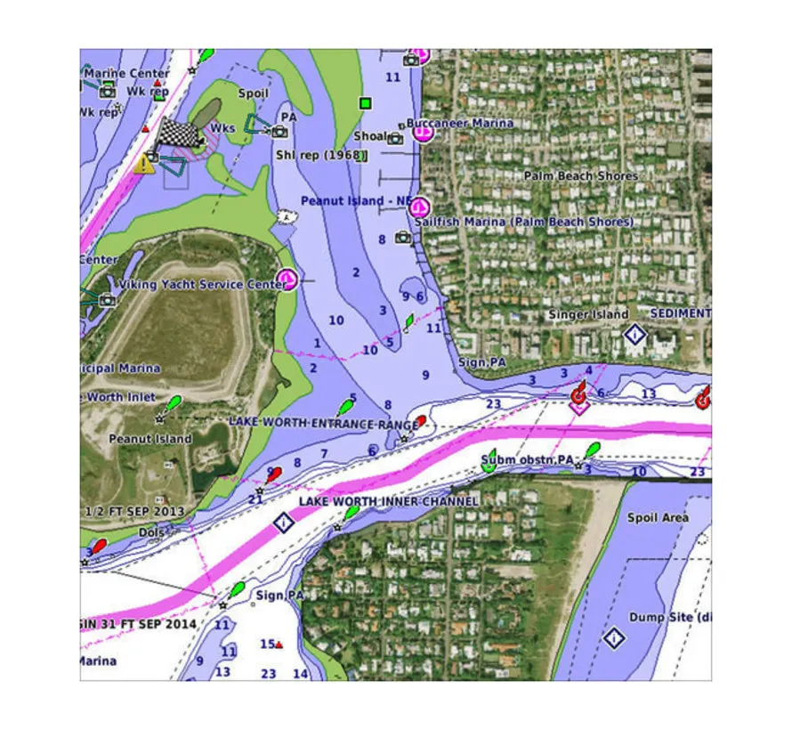 VEU721L BlueChart g3 Vision Northern Europe