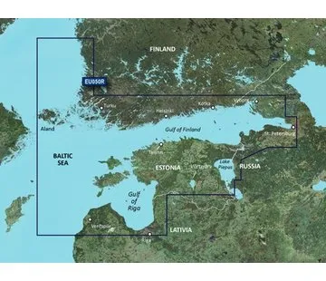Garmin Golf of Finland and Riga BlueChart g3 Vision kaart