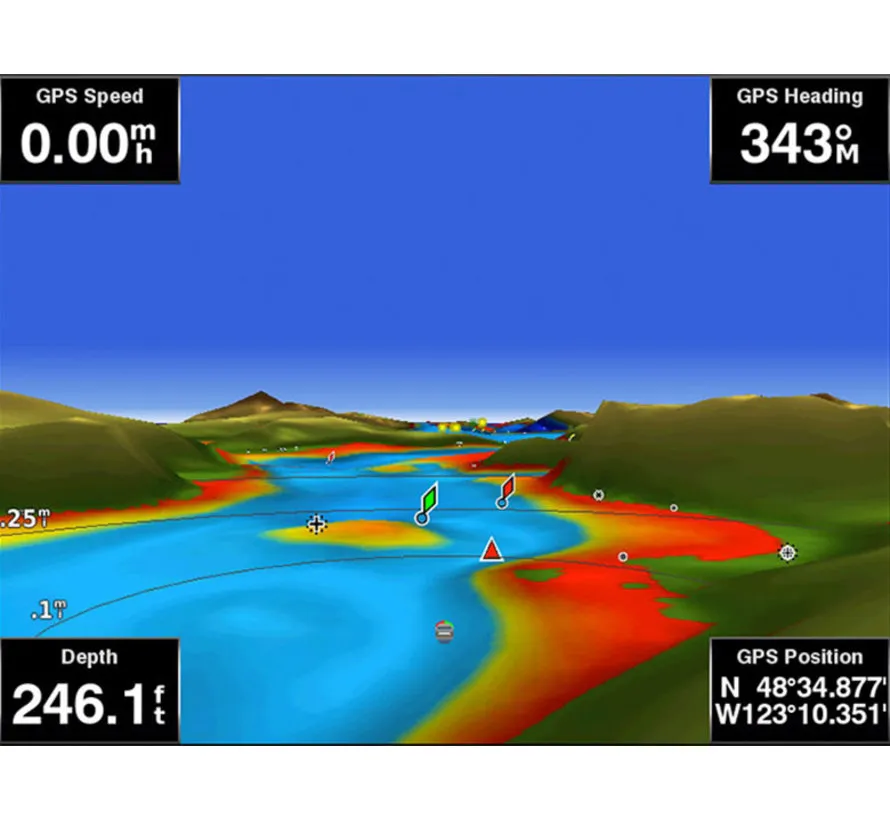De Golf and de Rode Zee g2 Vision HD kaart