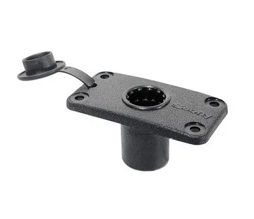 Scotty Flush Deck Mount mit regen kap