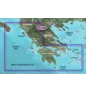 Greece West Coast & Athens BlueChart g3 Vision kaart