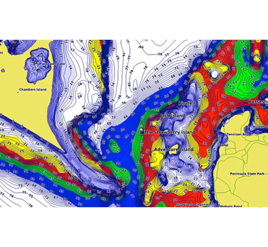 Zwarte Zee und Azov Zee BlueChart g3 Vision kaart