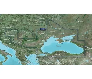 Garmin Zwarte Zee and Azov Zee BlueChart g3 Vision kaart