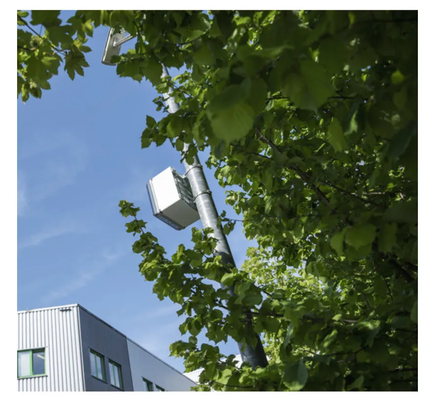 outdoor box 300 x 300 x 180 mm - mit transparante deksel