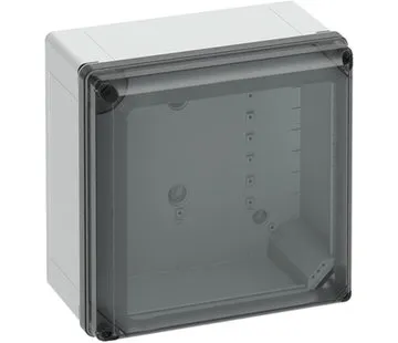 GEOS outdoor box 300 x 300 x 180 mm - with transparante deksel