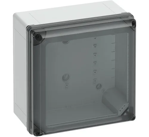 GEOS outdoor box 300 x 300 x 180 mm - with transparante deksel