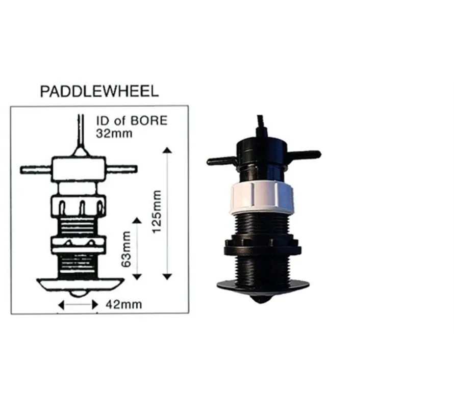 logzender with paddlewheel