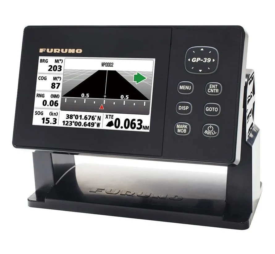 GP-39 marine GPS navigator with 4.2 inch colour display