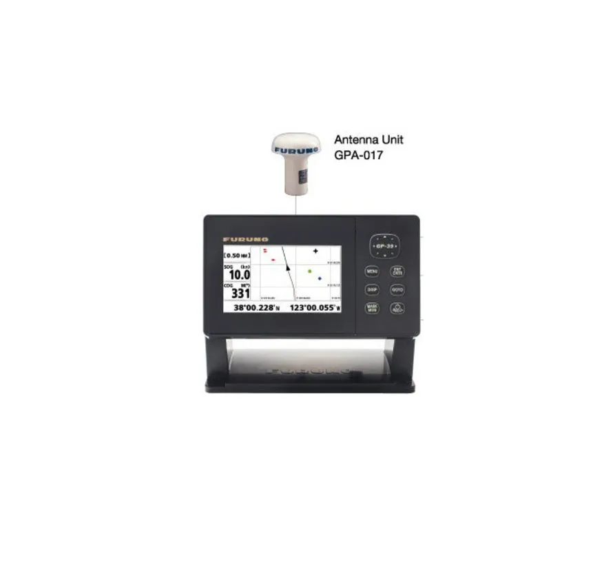 GP-39 marine GPS navigator with 4.2 inch colour display