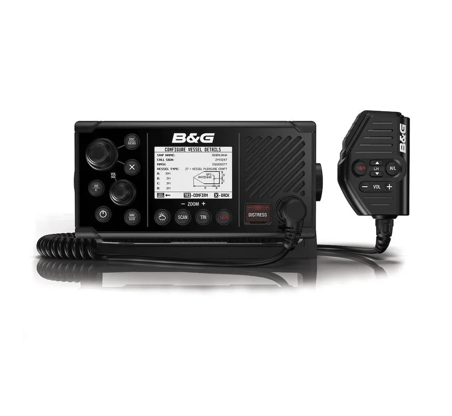 V60-B marine radio with AIS transponder