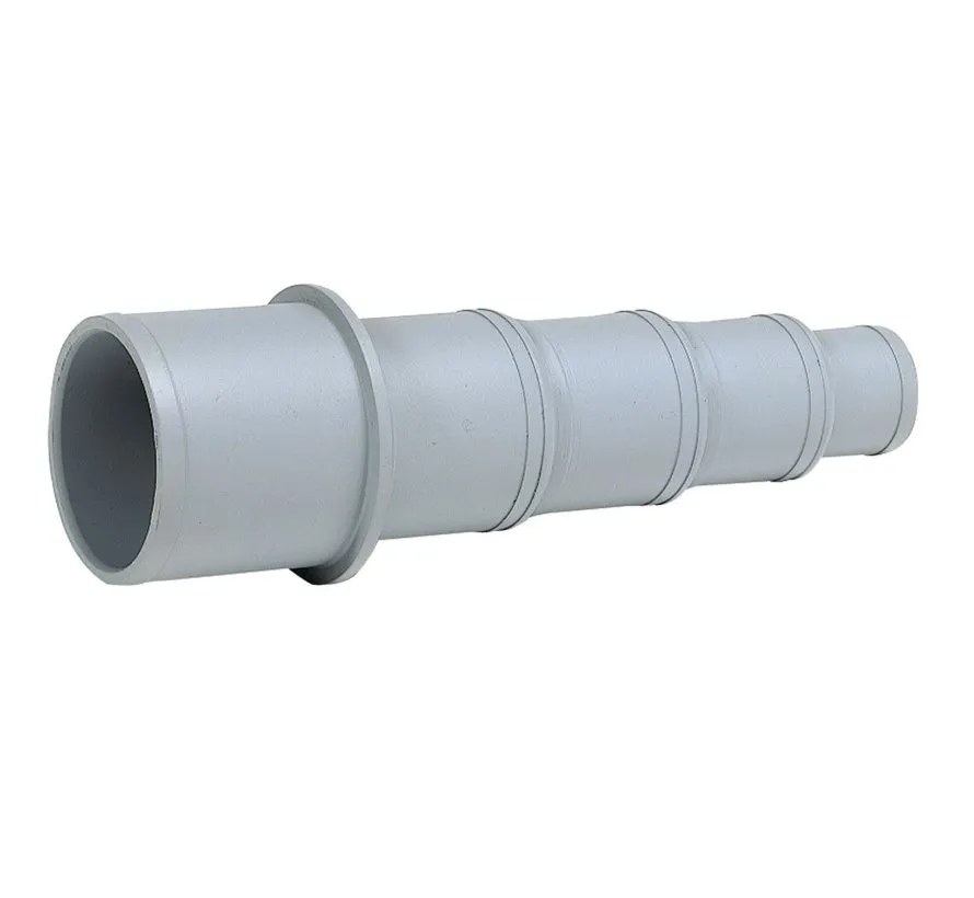 Plastic hose adaptor for hoses from 30 to 60 mm