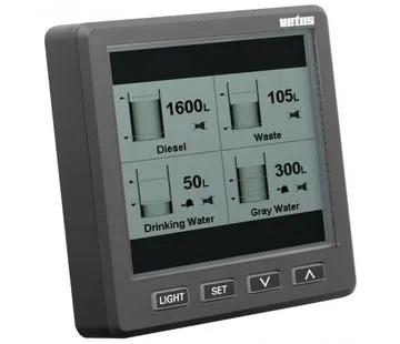 Vetus Graphic display for tank level indication
