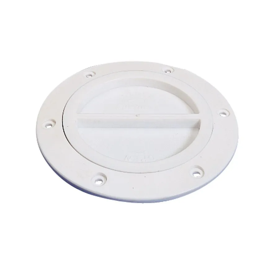 Inspection lid for rigid fresh and waste water tanks