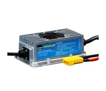 Rebelcell waterdichte lader for Outdoorbox 12.50