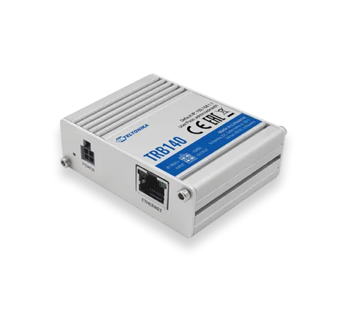 Teltonika  TRB140 industriële 4G LTE Cat 4 IoT-gateway met Gigabit Ethernet