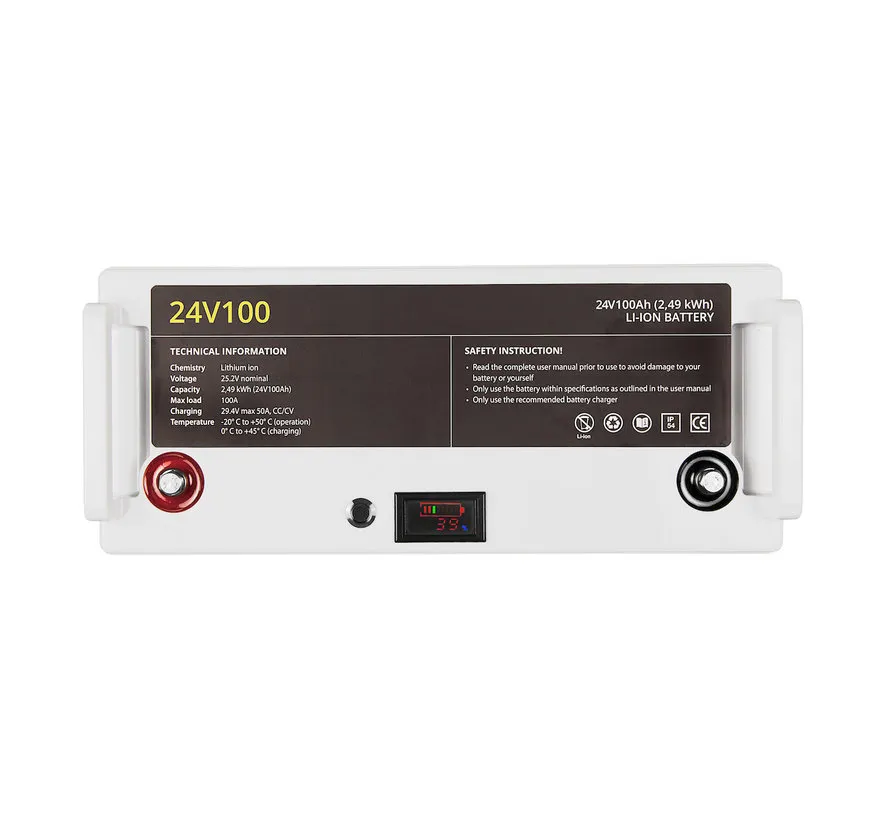 24V100 li-ion battery
