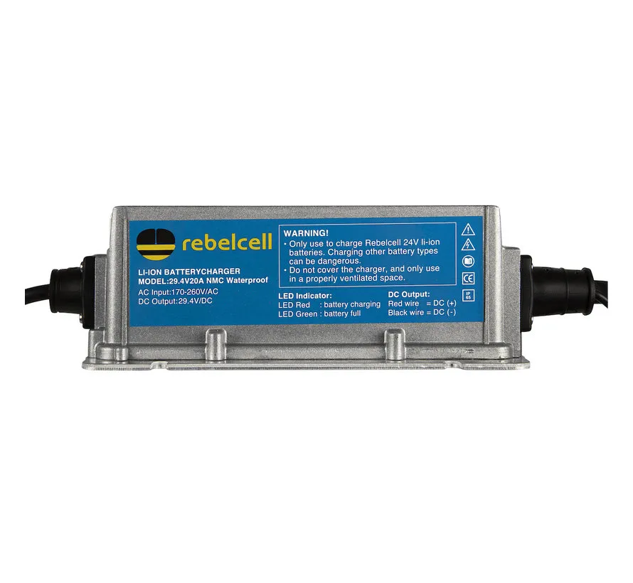 29.4V20A Li-ion waterdichte battery charger