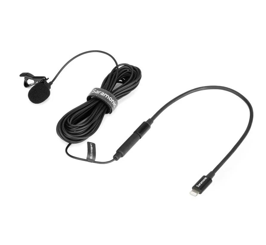 LavMicro U1B dasspeld microphone with 6 mtr cable