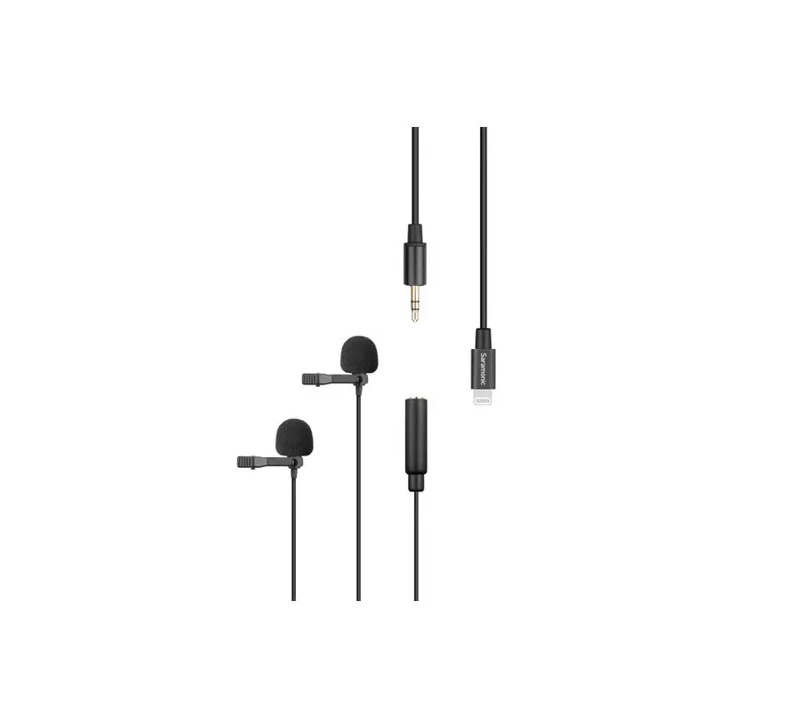 LavMicro U1C dasspeld microfoons with 6 mtr cable - Copy