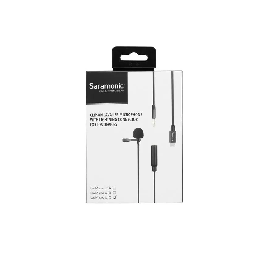 LavMicro U1C dasspeld microfoons with 6 mtr cable - Copy