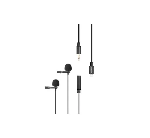 Saramonic LavMicro U3C dasspeld microfoons with 6 mtr cable and USB-C