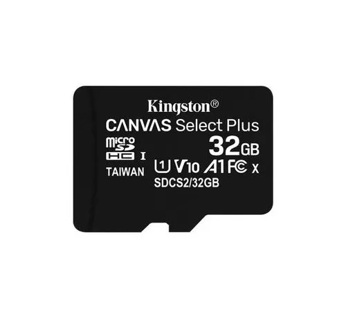 Kingston Canvas Select Plus 32 GB microSDHC memory card – for phone, tablet and camera