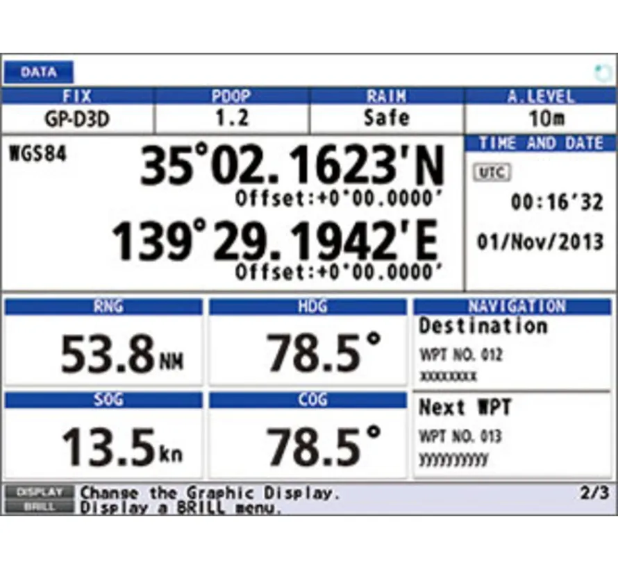 GP170 GPA017S MIC/A IMO GPS Navigator met GPA-017S antenne