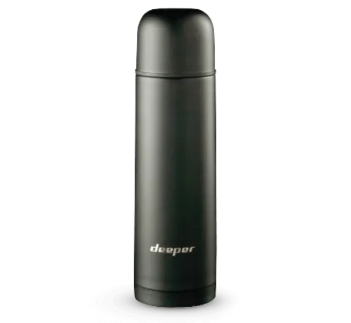 Deeper Thermos flask made of stainless steel