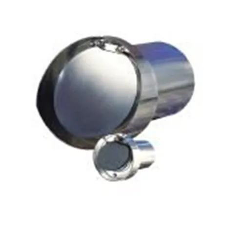 RVS spiegel huiddoorvoer