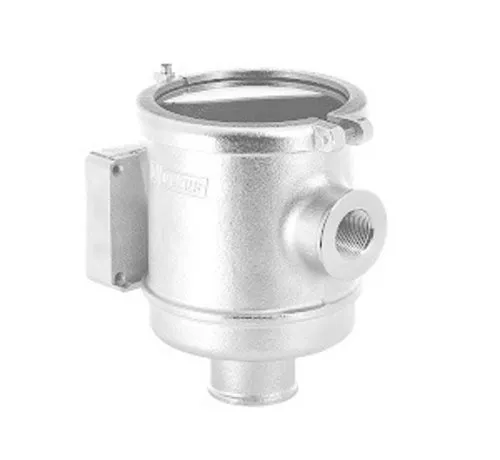 Vetus Metal cooling water strainer for installation near or below waterline