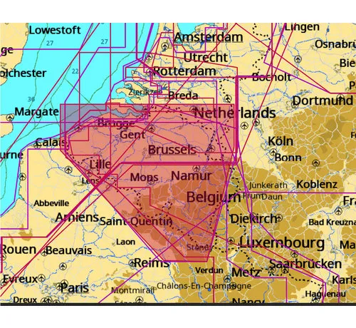 C-Map YERSEKE tot NIEUWPOORT