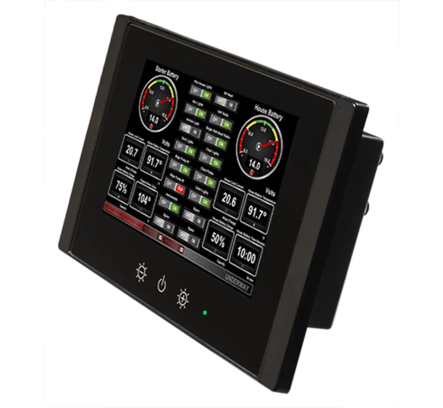 8" monitoring und control touchscreen